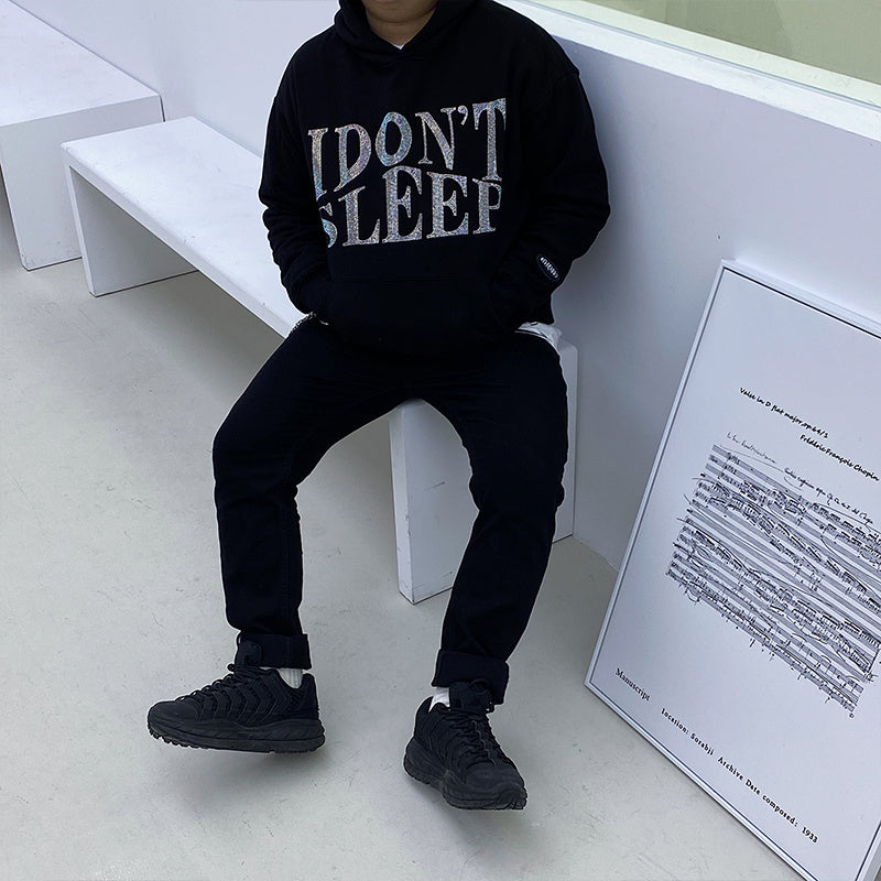 Hip Hop Rhinestone Hoodie Loose Trendy Men'S And Women'S Fleece Top - Bellarte Enchanté Hip Hop Rhinestone Hoodie Loose Trendy Men'S And Women'S Fleece Top